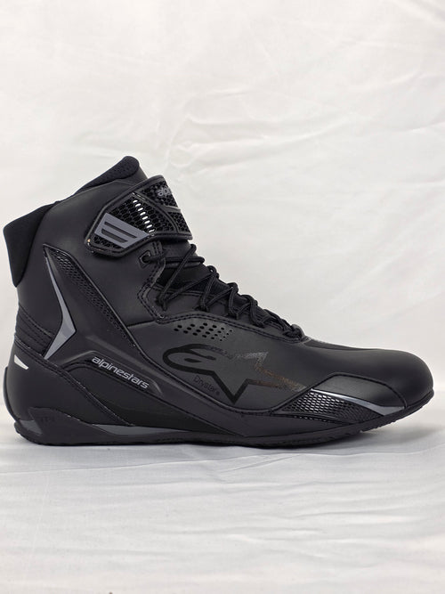Alpinestars Faster-4 Drystar Schwarz Cool Gray – Außenseite