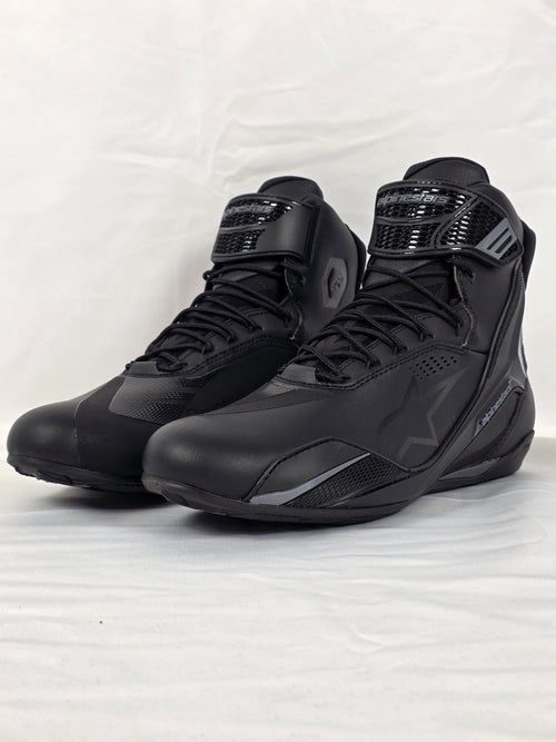 Alpinestars Faster-4 Drystar Motorradschuhe Schwarz Cool Gray – Paaransicht