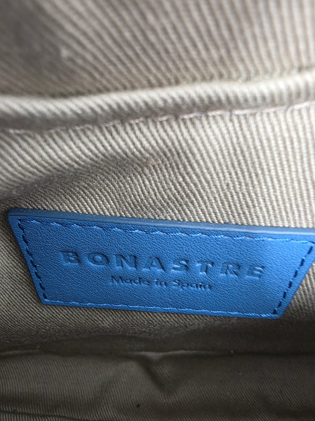 Bonastre Rider XS Innenlabel Made in Spain