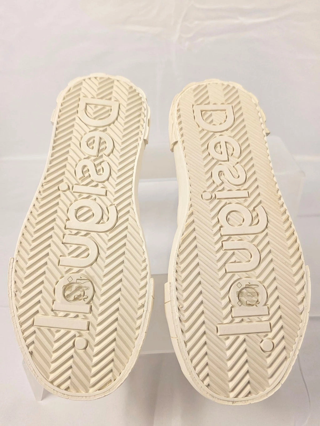 Desigual Street Plastic Sneaker – Plateau und transparentes Obermaterial