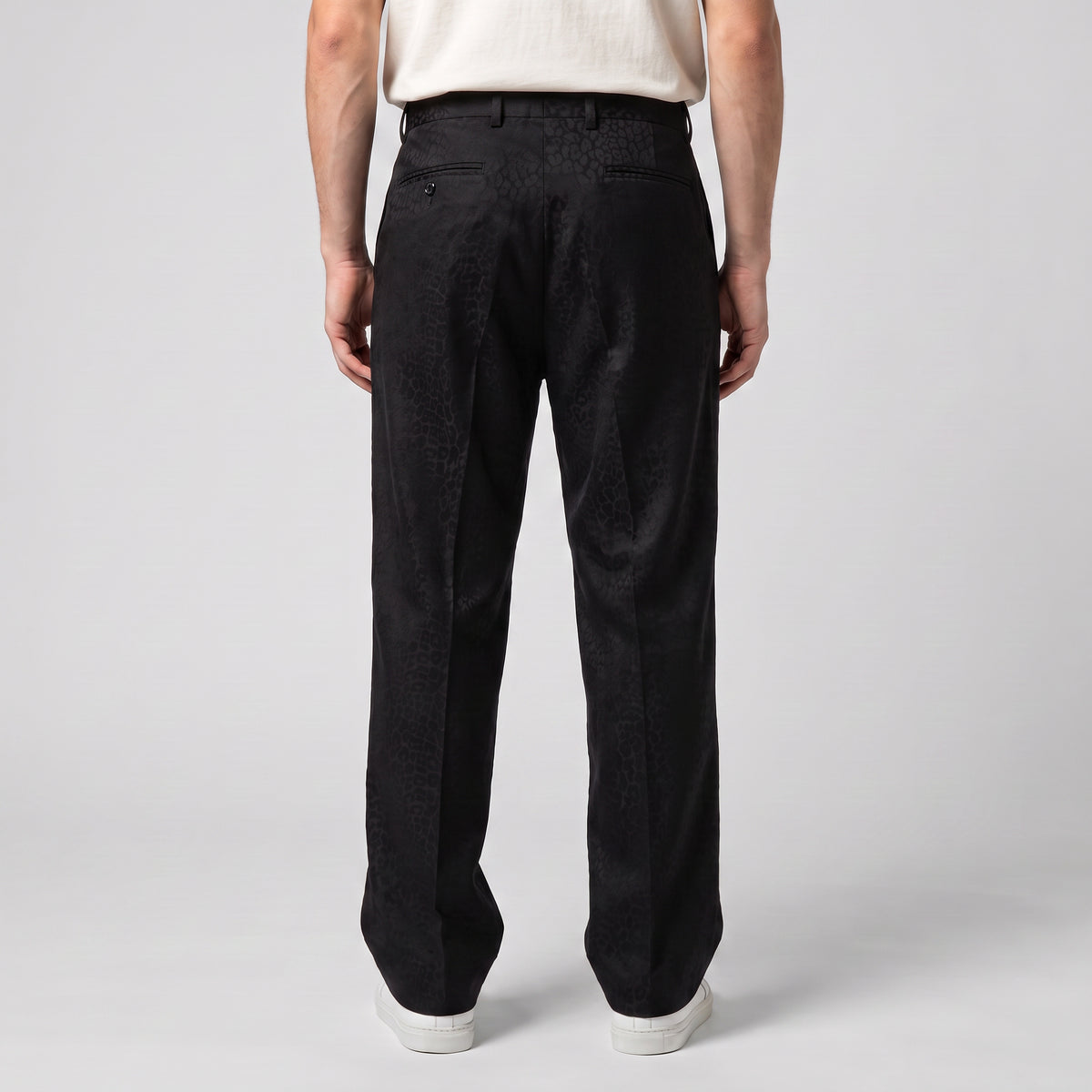 Supreme Leopard Wool Trouser Black SS26P43