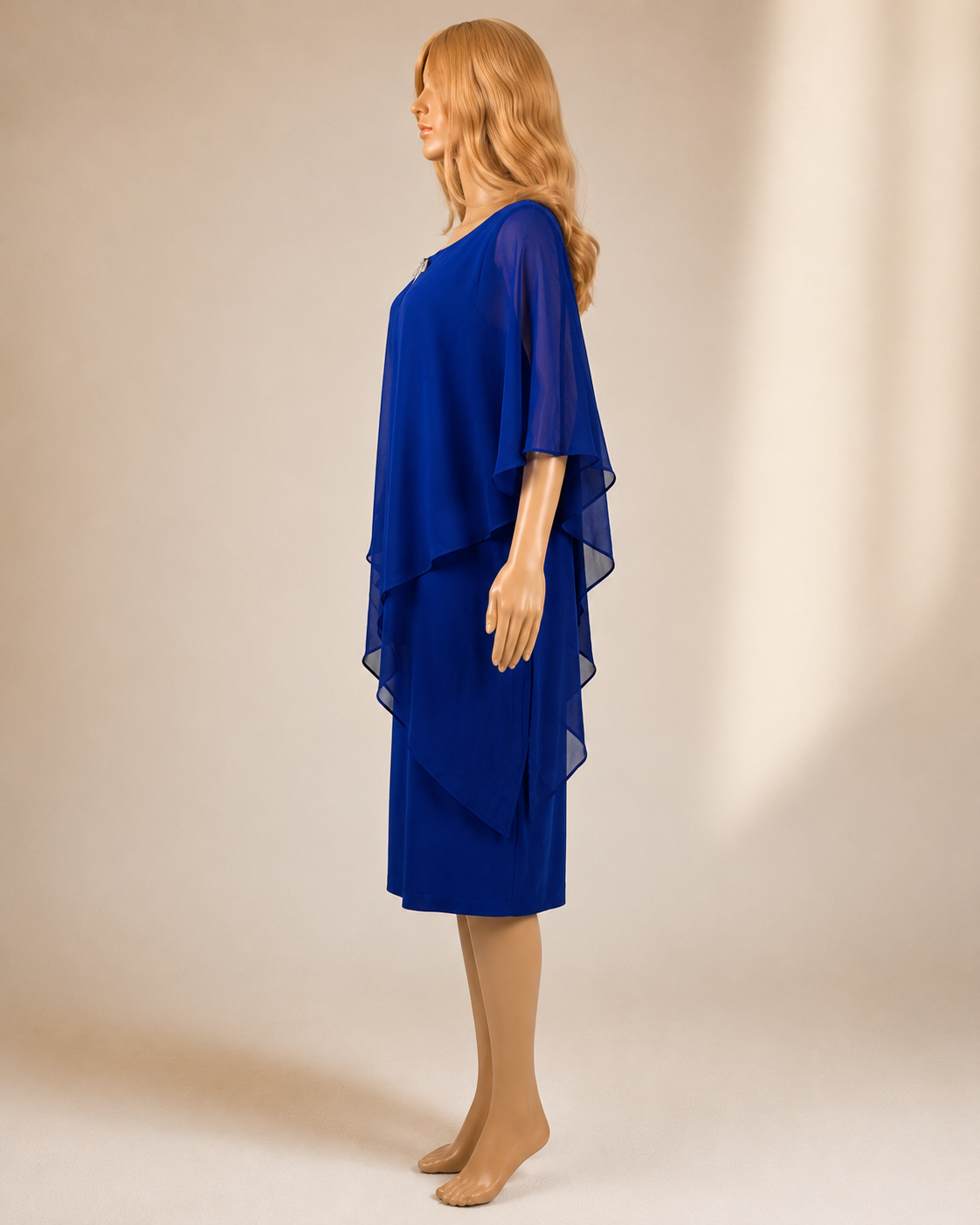 Frank Lyman Cocktailkleid 269023 Royalblau – Seitenansicht